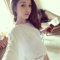 小清新美女非主流头像:命中注定我爱你_WWW.TQQA.COM