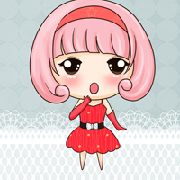 萌萌萌卡通小女孩快乐生活QQ头像_WWW.TQQA.COM