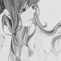 动漫头像女生伤感黑白_WWW.TQQA.COM