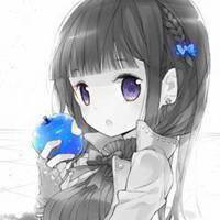 二次元女生头像半身:伤感_WWW.TQQA.COM