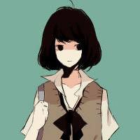 卡通头像女生戴眼镜的世界很精彩i_WWW.TQQA.COM