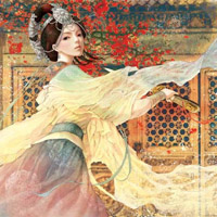 相忘于江湖@:复古风格头像_WWW.TQQA.COM