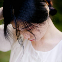 唯美女生头像:美女头像:时光叫我回家_WWW.TQQA.COM