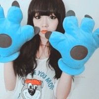 浅浅蓝阿宝色可爱女生头像_WWW.TQQA.COM