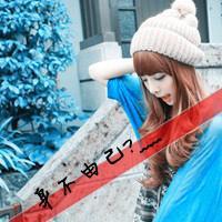 唯美蓝色头像:qq女生唯美头像蓝色系_WWW.TQQA.COM
