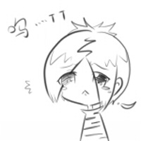 铅笔卡通手绘情侣头像:一左一右_WWW.TQQA.COM