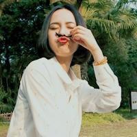 唯美黑色长发女生头像:假如我变成你的回忆_WWW.TQQA.COM