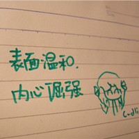 个性手写文字QQ头像_WWW.TQQA.COM