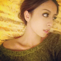 小清新美女非主流头像:命中注定我爱你_WWW.TQQA.COM