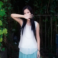 意境森系女生头像:你没察觉我内心的幸福_WWW.TQQA.COM