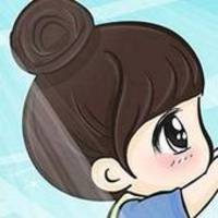 亲吻的卡通情侣头像一左一右分开:爱你几辈子_WWW.TQQA.COM