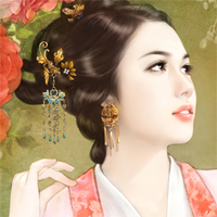 穿越小说中的个性古典头像女生:出水芙蓉的气质_WWW.TQQA.COM
