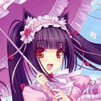 动漫女生头像:紫色_WWW.TQQA.COM