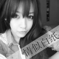 爱我没有如果::灰色qq头像女生带字:伤感_WWW.TQQA.COM