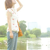 小清新唯美女生QQ头像:自然美才是真的美_WWW.TQQA.COM