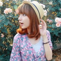 7分爱你3分爱自己:清纯干净的唯美意境女生头像_WWW.TQQA.COM