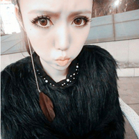剪刀手吐舌头扮可爱女生头像:95后女头吧精选_WWW.TQQA.COM