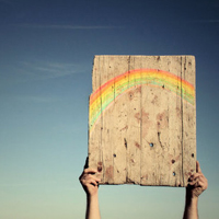 幸福的人是你:唯美清新静态头像:我是你的小太阳_WWW.TQQA.COM