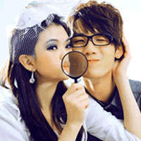 双人情侣头像一张全部:阳光爱上雨天_WWW.TQQA.COM