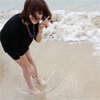 海边意境欧美女生头像_WWW.TQQA.COM
