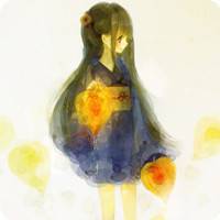 单纯可爱卡通大眼睛qq头像:远离童话_WWW.TQQA.COM