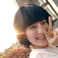 喜欢你灿烂的笑脸:韩国女生可爱头像:偶尔还会想_WWW.TQQA.COM
