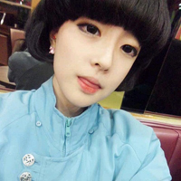 唯美小清新短发女生头像:回忆里寂寞模糊的小时_WWW.TQQA.COM