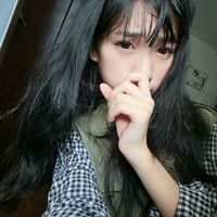 看见天上的微光:意境女生长发不带字qq头像_WWW.TQQA.COM