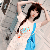 蓝色唯美女头像_WWW.TQQA.COM