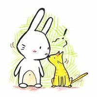 卡通带文字的情侣头像_WWW.TQQA.COM