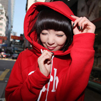 可爱的韩国女生头像:长发及腰的小美女_WWW.TQQA.COM