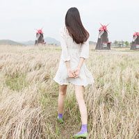 唯美幸福意境女生头像:心被你霸占_WWW.TQQA.COM