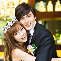 幸福婚礼情侣头像一对/双人_WWW.TQQA.COM