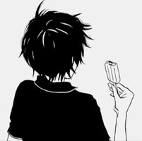 卡通头像贴吧:黑白冷酷超拽卡通男生头像_WWW.TQQA.COM