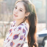 单纯的让人心疼:韩系邻家小清新女生头像_WWW.TQQA.COM