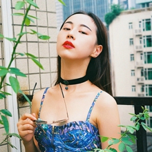 非主流个性头像:超拽女生忧伤的黑色记忆_WWW.TQQA.COM