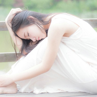 唯美幸福意境女生头像:心被你霸占_WWW.TQQA.COM