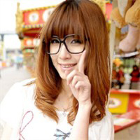 眼镜控气质可爱女生头像:属于我们的烟火_WWW.TQQA.COM