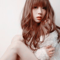 侧脸个性女生头像_WWW.TQQA.COM