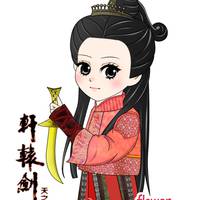 明星qq头像刘诗诗Q版:挺萌挺可爱_WWW.TQQA.COM