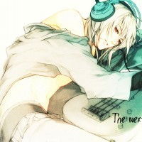 戴耳机的动漫男生头像_WWW.TQQA.COM