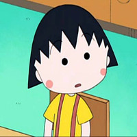 小丸子妹卡通趣味QQ头像:如果你也喜欢卡通控_WWW.TQQA.COM