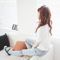 清新伊人唯美个性女生头像:只记得说爱我_WWW.TQQA.COM