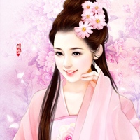穿越小说中的个性古典头像女生:出水芙蓉的气质_WWW.TQQA.COM