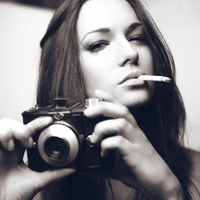 欧美帅气女头像:我的天空_WWW.TQQA.COM