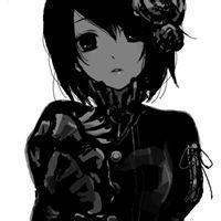 动漫头像女生伤感黑白_WWW.TQQA.COM