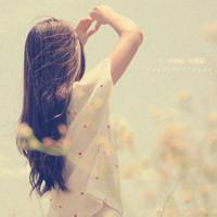 唯美黑色长发女生头像:假如我变成你的回忆_WWW.TQQA.COM