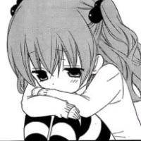 二次元女生头像半身:伤感_WWW.TQQA.COM