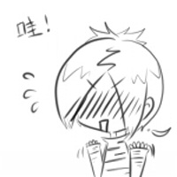 铅笔卡通手绘情侣头像:一左一右_WWW.TQQA.COM