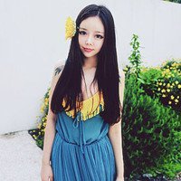 小清新唯美女生QQ头像:自然美才是真的美_WWW.TQQA.COM